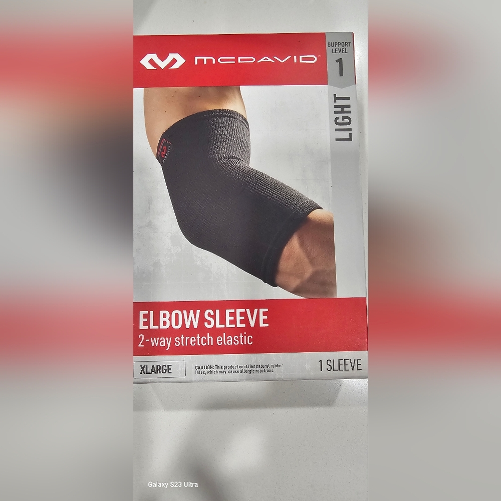 McDavid Black Elbow Sleeve